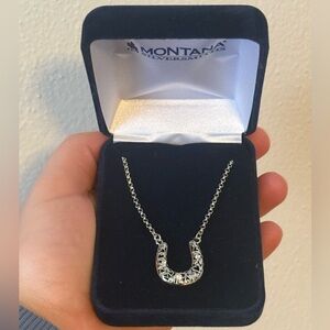 NWT Montana Silversmith Heartfelt Horseshoe Necklace